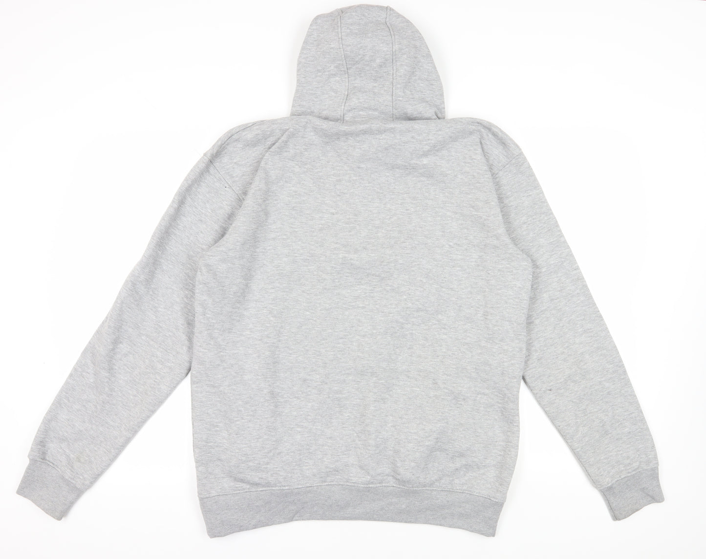 VOI Grey Hooded Pullover Hoodie - Size L