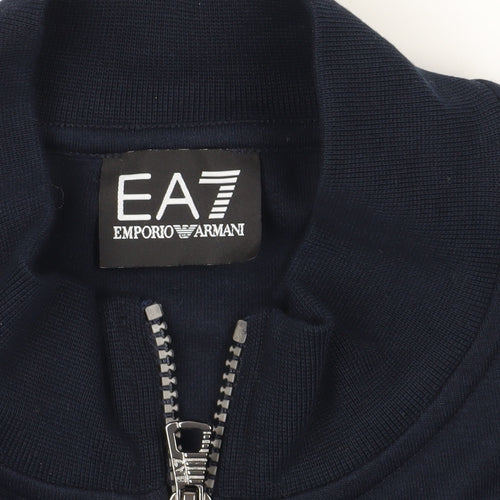 Emporio Armani Navy Full Zip Sweatshirt M