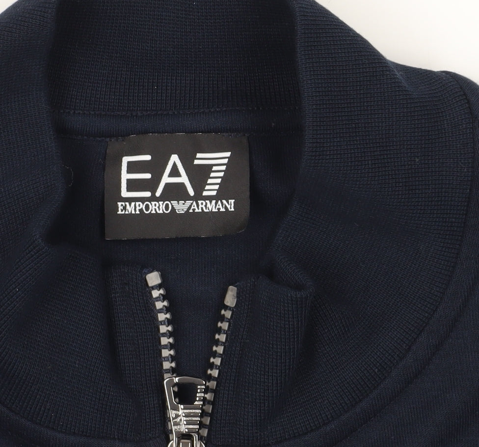 Emporio Armani Navy Full Zip Sweatshirt M