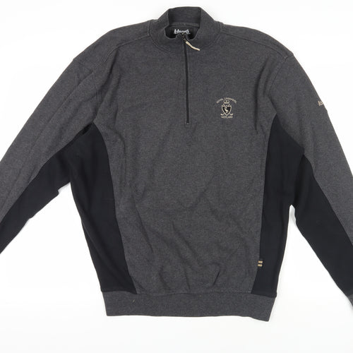 Ashworth Grey Men's Golf Sweatshirt - Size L