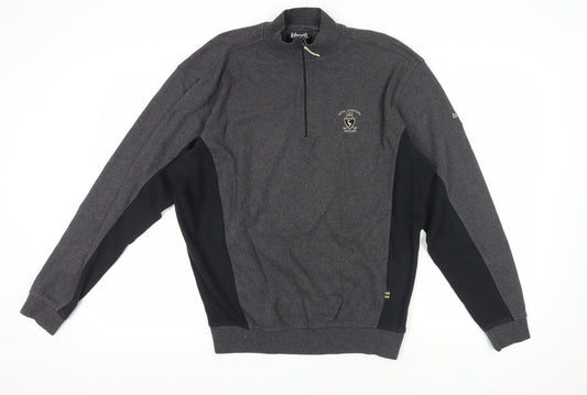 Ashworth Grey Men's Golf Sweatshirt - Size L