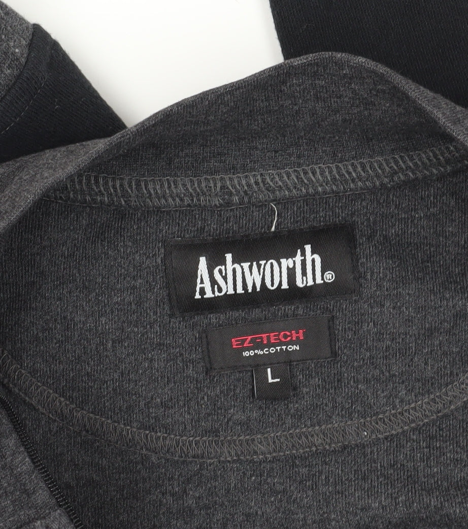 Ashworth Grey Men's Golf Sweatshirt - Size L