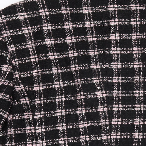 Marcona Womens Multicoloured Check Jacket Blazer Size 14 Button