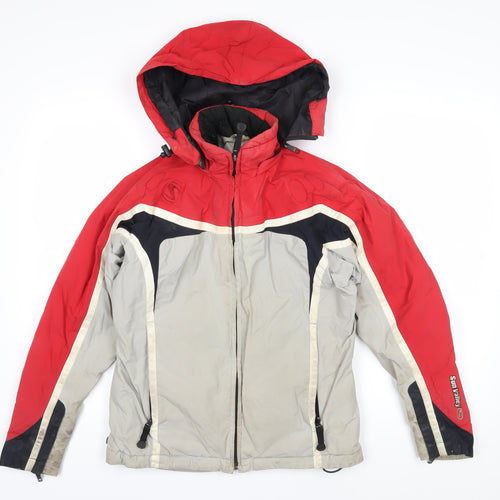 Sun Valley Boys Multicoloured Colourblock Jacket Size S Zip