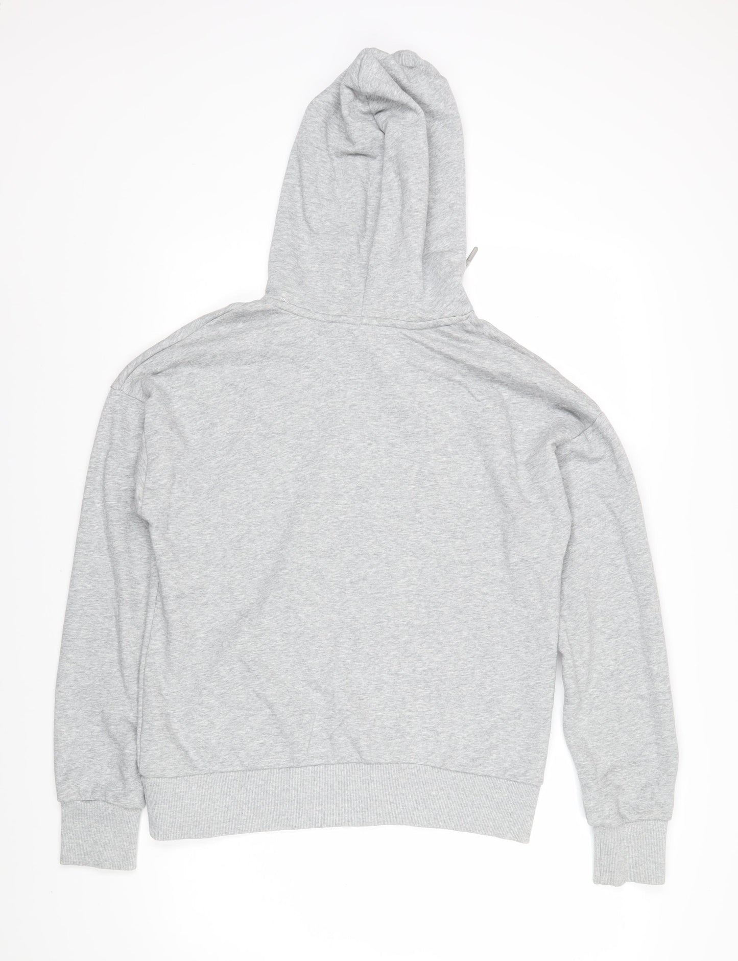 USA Pro Womens Grey Polyester Pullover Hoodie Size 14 Pullover
