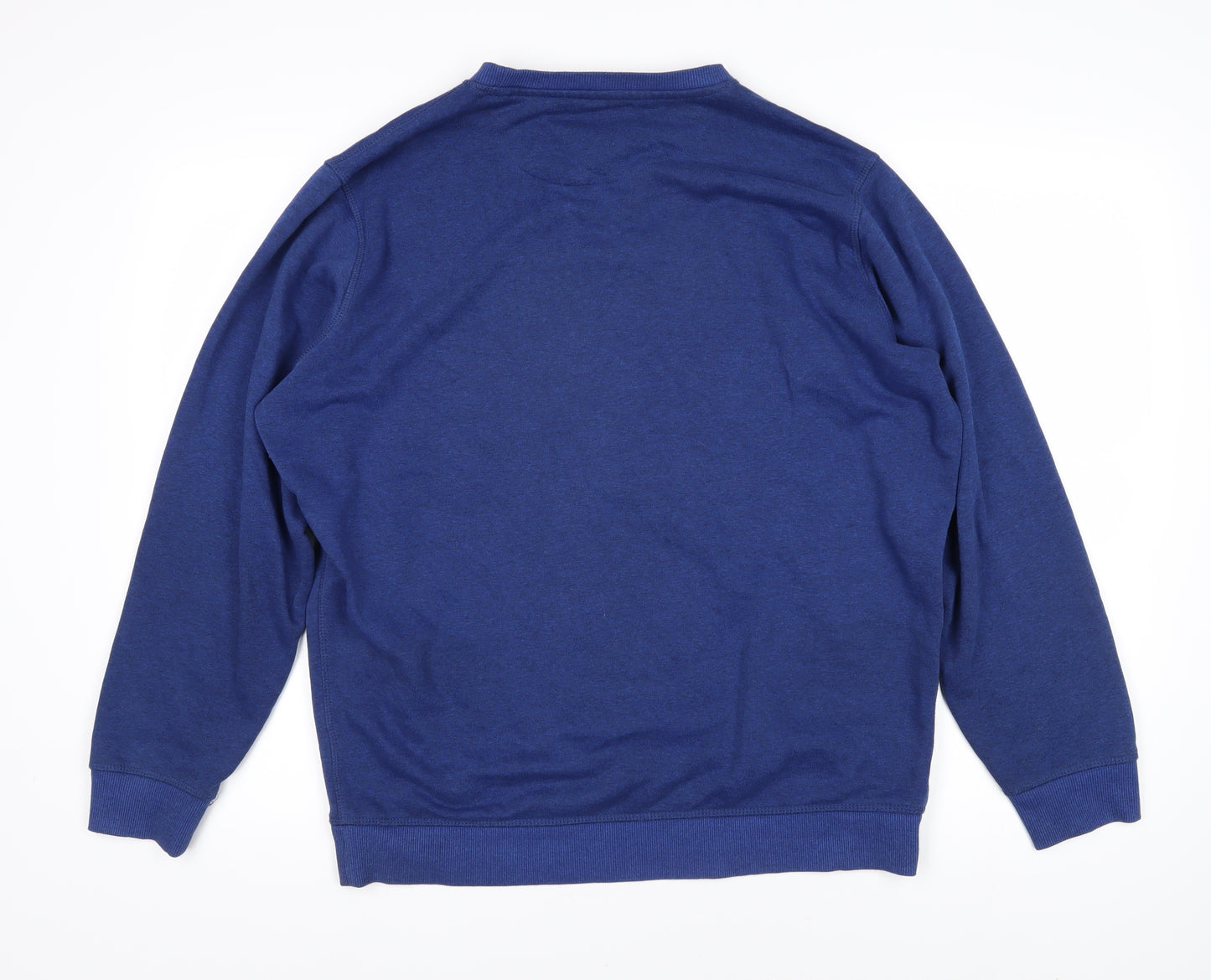 James pringle Mens Blue Polyester Pullover Sweatshirt Size L