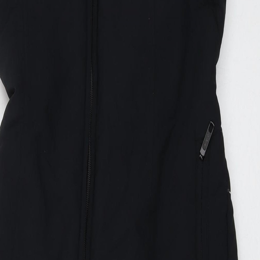 Rodeo Girls Black Polyester Jumpsuit One-Piece Size 14 Years Zip