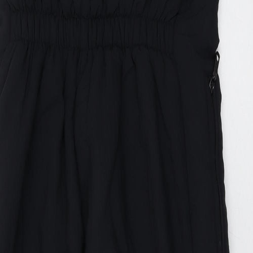 Rodeo Girls Black Polyester Jumpsuit One-Piece Size 14 Years Zip