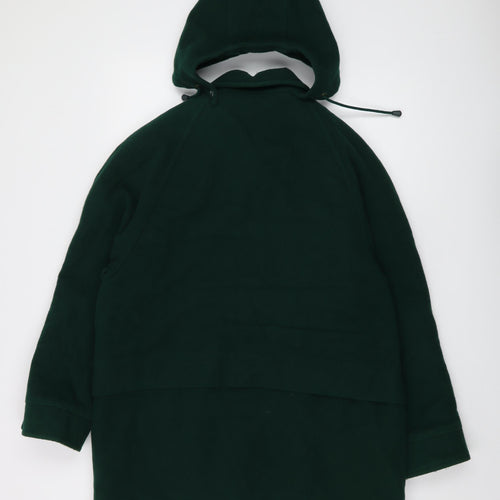 Dannimac Womens Green Overcoat Coat Size S Zip