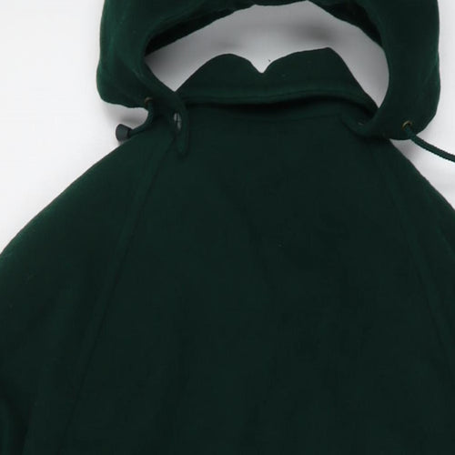 Dannimac Womens Green Overcoat Coat Size S Zip
