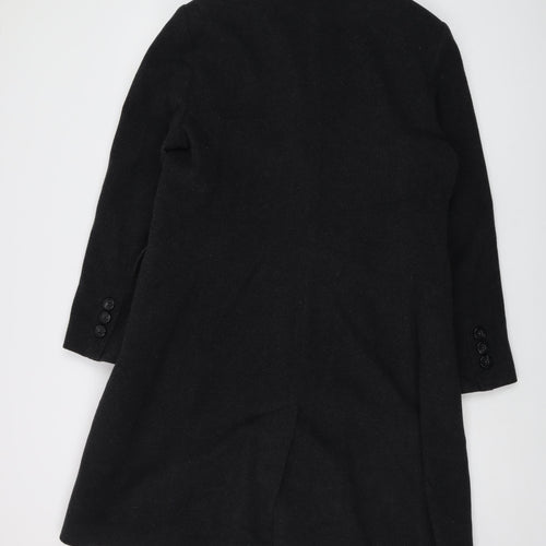 Pinta Womens Grey Overcoat Coat Size 14 Button