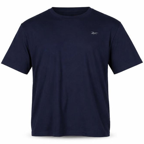 Reebok Mens Blue Cotton T-Shirt Size XL Crew Neck