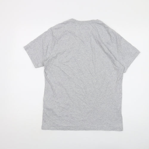 Levi's Mens Grey Cotton T-Shirt Size S Crew Neck