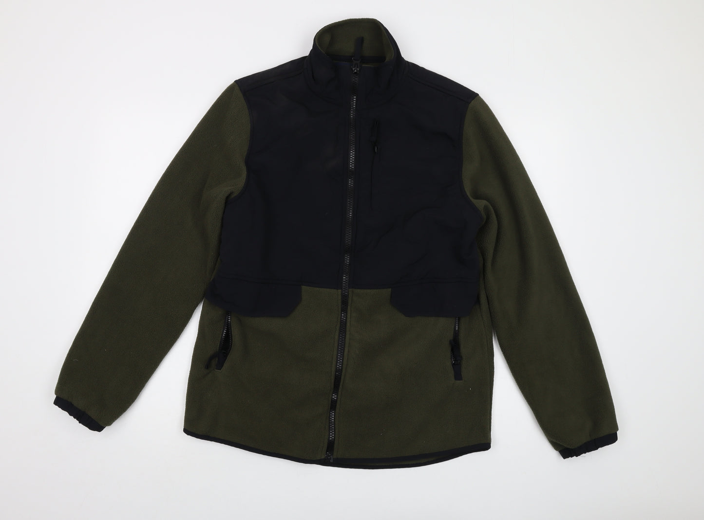 Nerve Mens Green Jacket Size M Zip
