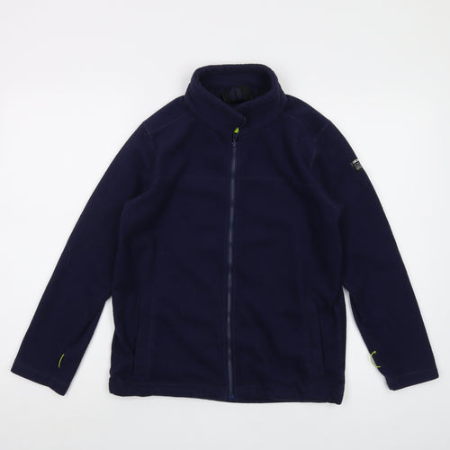 All Terrain Boys Blue Jacket Size 11-12 Years Zip