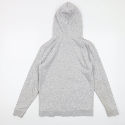 Sonic Boys Grey Cotton Pullover Hoodie Size 12-13 Years Pullover