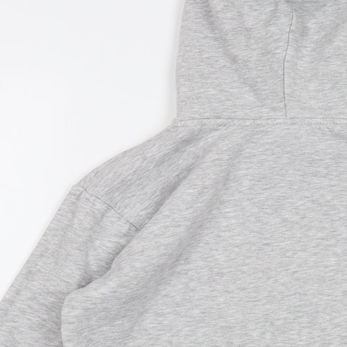 Sonic Boys Grey Cotton Pullover Hoodie Size 12-13 Years Pullover