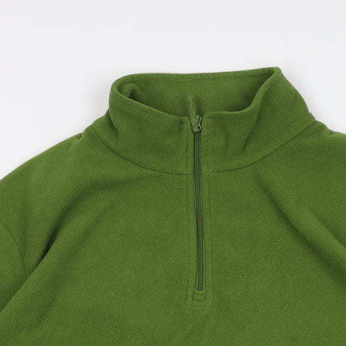 Mountain Warehouse Mens Green Polyester Pullover Sweatshirt Size M