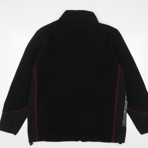 Albatros Mens Black Jacket Size XL Zip - Zip Pockets