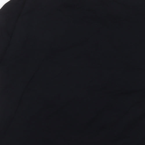 Zara Womens Black Cotton Basic T-Shirt Size S Crew Neck - Looney Tunes