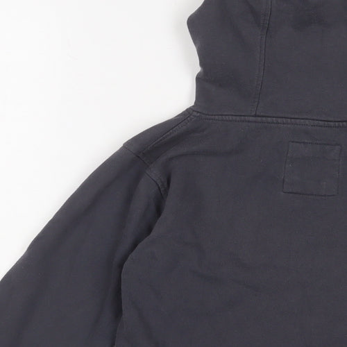 Wilson Boys Grey Cotton Pullover Hoodie Size 9-10 Years Pullover - Logo