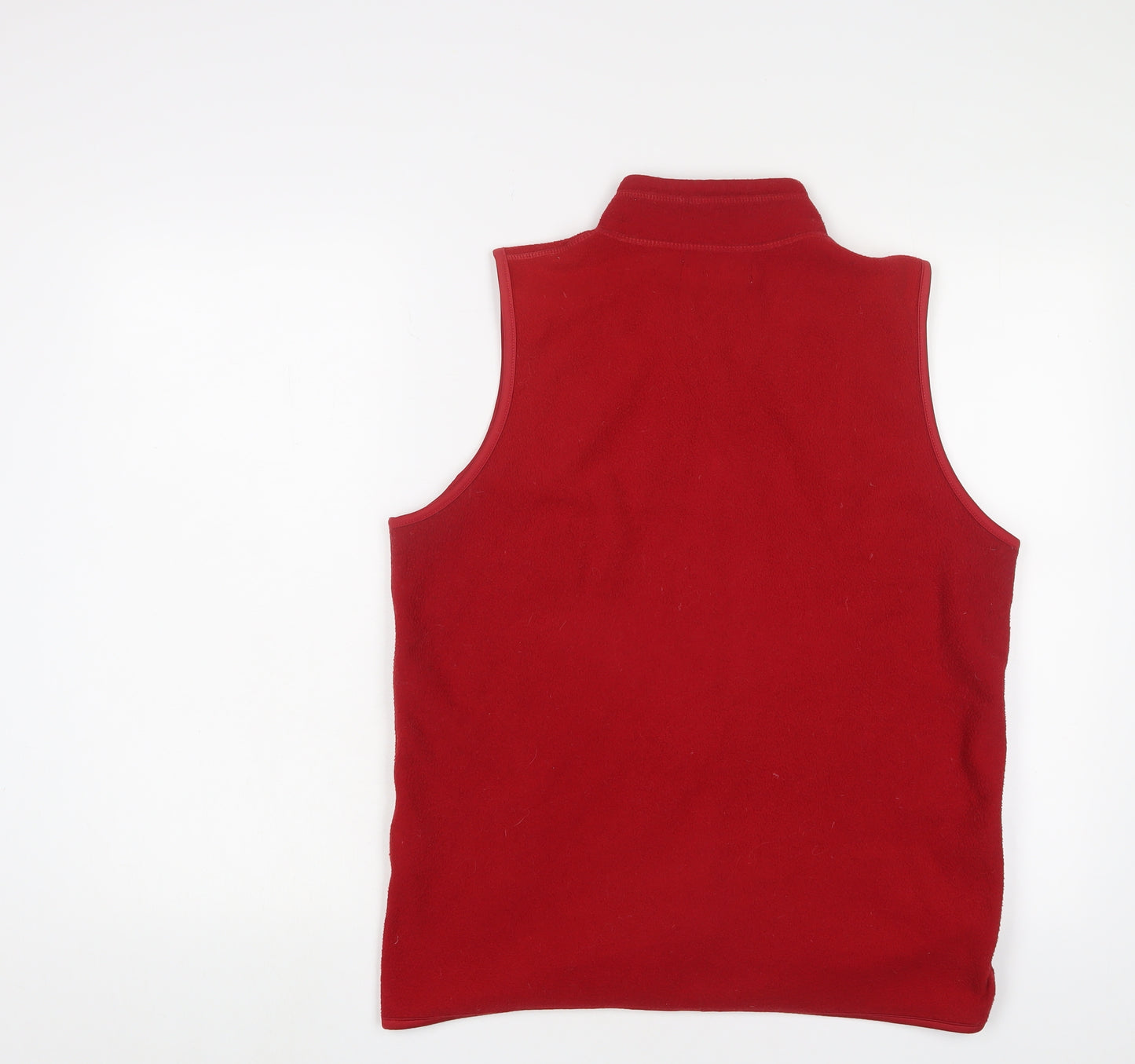 EWM Womens Red Gilet Jacket Size 14 Zip - 14-16