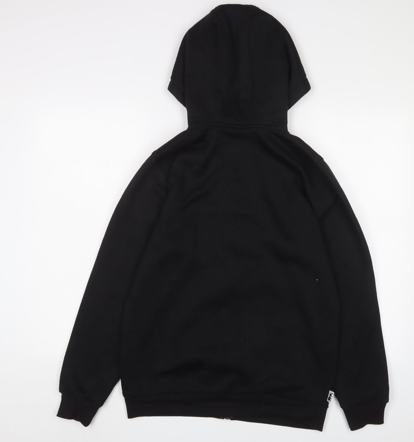 Lonsdale Mens Black Polyester Full Zip Hoodie Size S - Logo