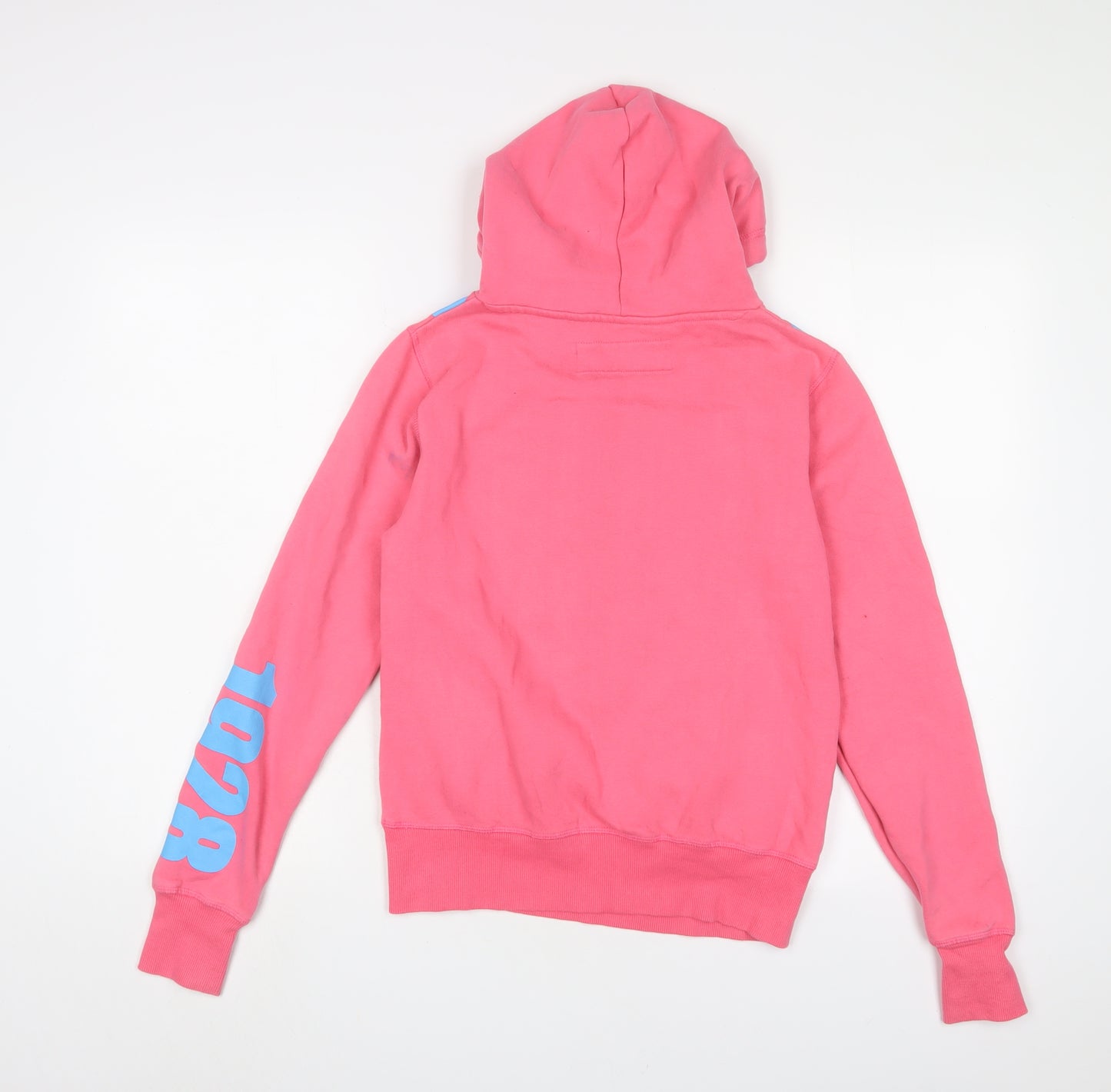 Disney Womens Pink Cotton Pullover Hoodie Size M Pullover - Minnie Mouse