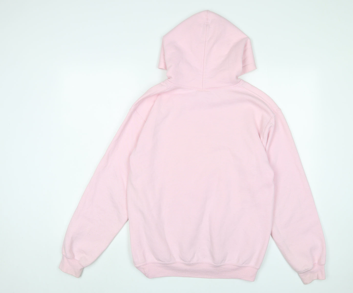 TIKTOK Womens Pink Cotton Pullover Hoodie Size S Pullover