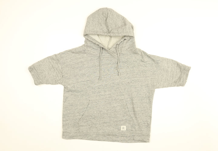 VANS Womens Grey Cotton Pullover Hoodie Size L Pullover