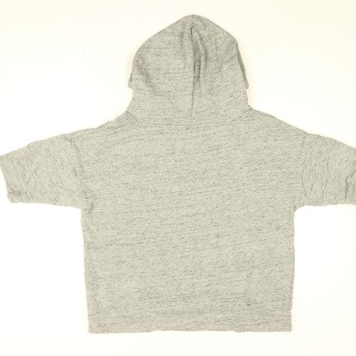 VANS Womens Grey Cotton Pullover Hoodie Size L Pullover