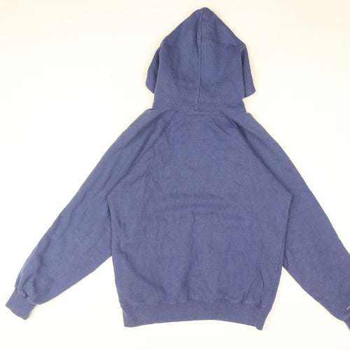 Champion Mens Blue Cotton Pullover Hoodie Size S - Champion
