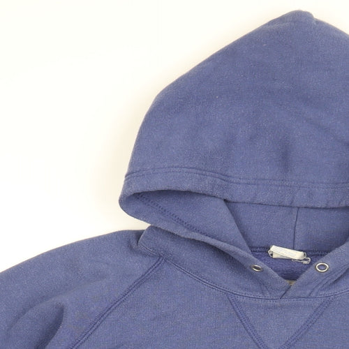 Champion Mens Blue Cotton Pullover Hoodie Size S - Champion