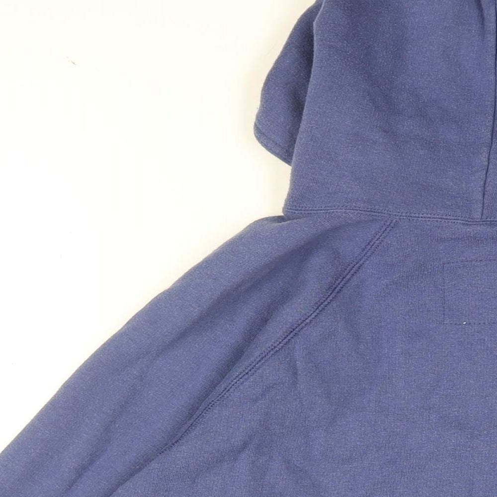Champion Mens Blue Cotton Pullover Hoodie Size S - Champion