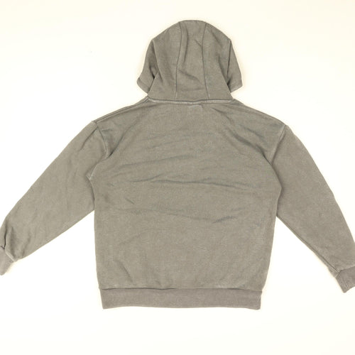 Disney Girls Grey Cotton Pullover Hoodie Size 11-12 Years Pullover - Stitch