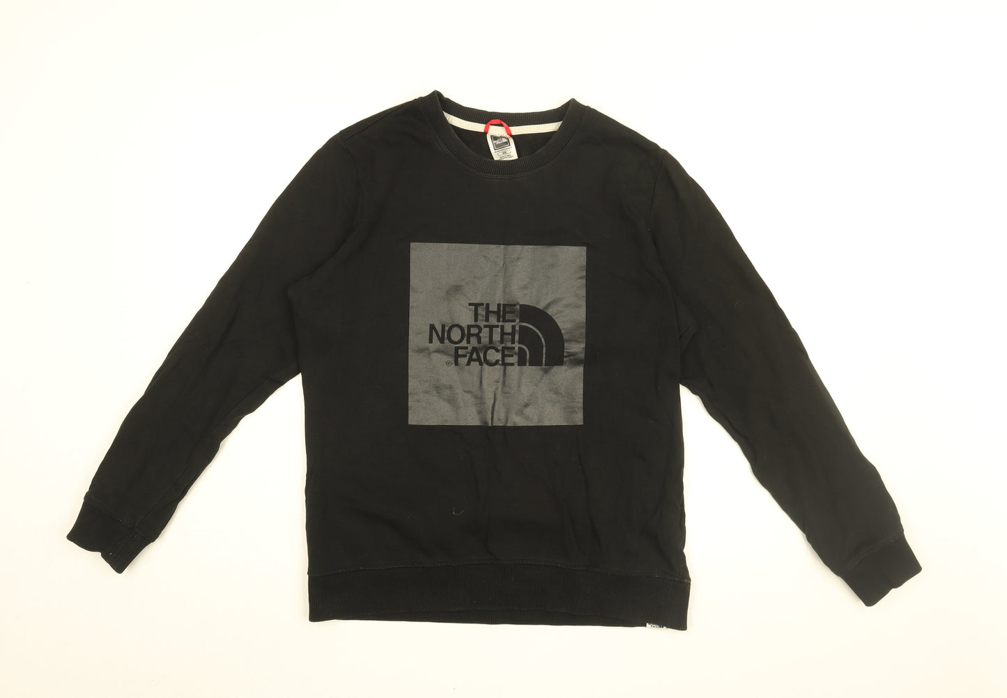 The North Face Womens Black Cotton Pullover Sweatshirt Size M Pullover - The North Face Print