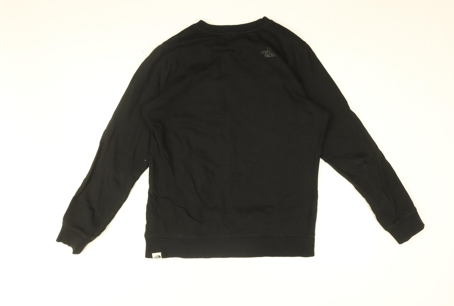 The North Face Womens Black Cotton Pullover Sweatshirt Size M Pullover - The North Face Print