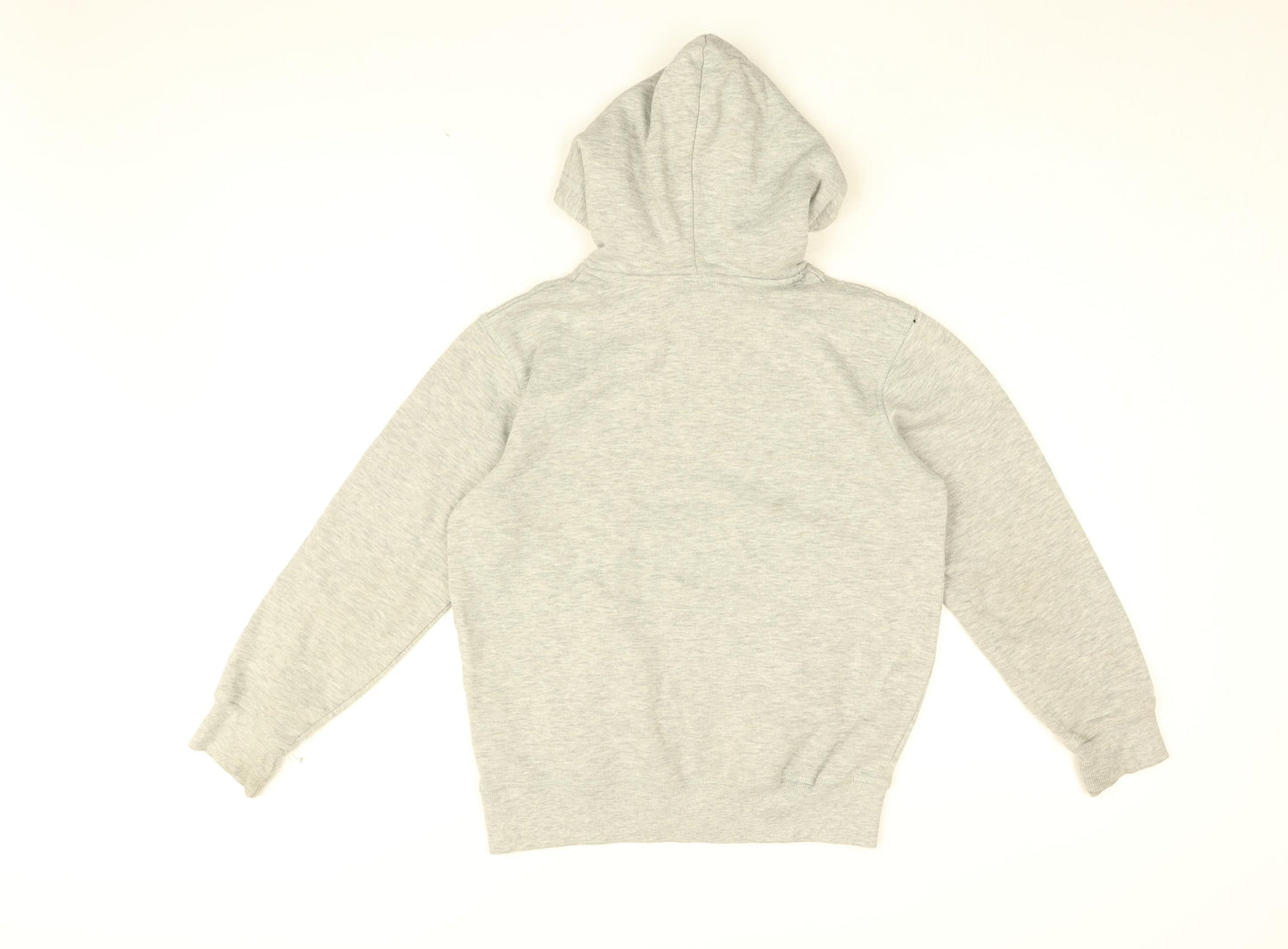 Dudeskin Boys Grey Cotton Pullover Hoodie Size 11-12 Years Pullover - Original Dudeskin