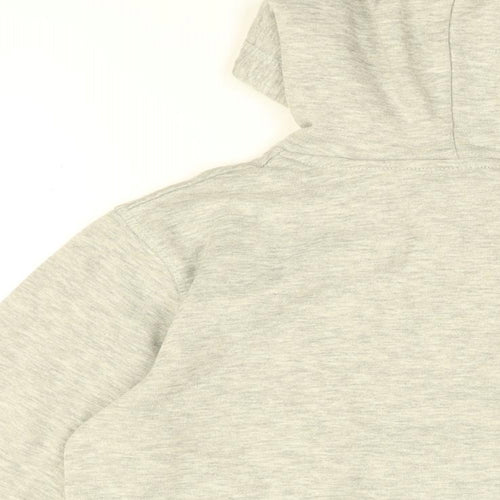 Dudeskin Boys Grey Cotton Pullover Hoodie Size 11-12 Years Pullover - Original Dudeskin