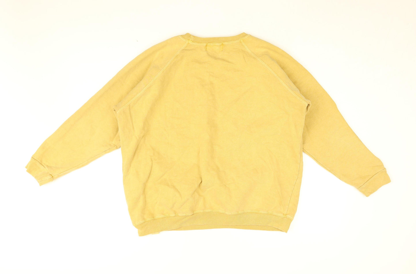 Urchin Womens Yellow Cotton Pullover Sweatshirt Size 10 Pullover