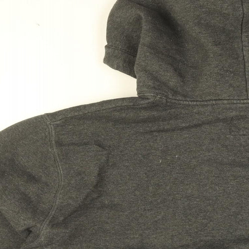 Jack Wills Womens Grey Cotton Pullover Hoodie Size M Pullover - Jack Wills Logo