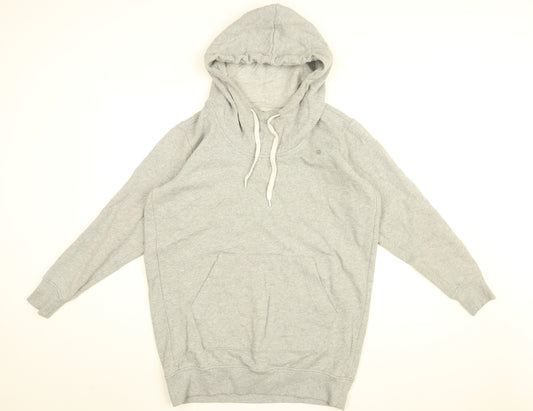 G-Star Mens Grey Cotton Pullover Hoodie Size M