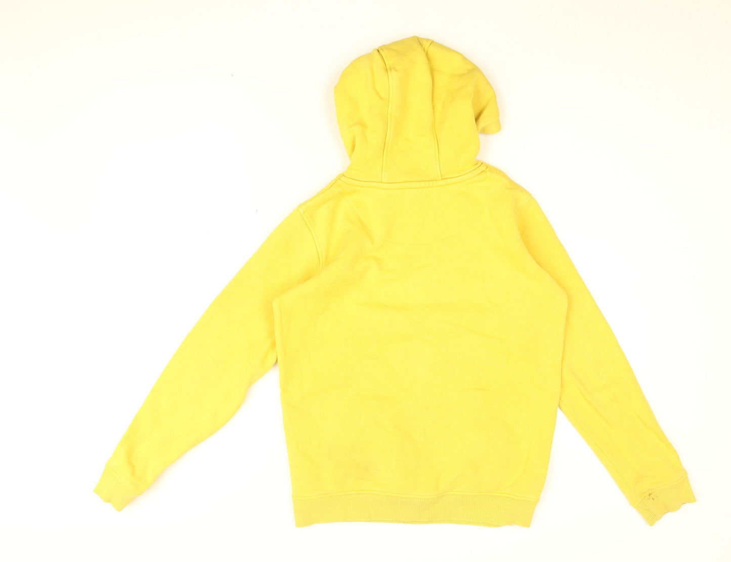 Jack Wills Boys Yellow Cotton Pullover Hoodie Size 10-11 Years Pullover - Jack Wills Logo