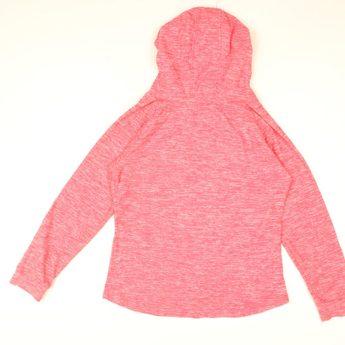 Regatta Womens Pink Cotton Pullover Hoodie Size 10 Pullover