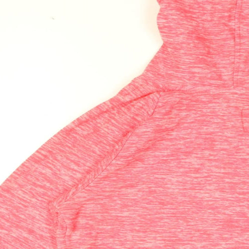 Regatta Womens Pink Cotton Pullover Hoodie Size 10 Pullover