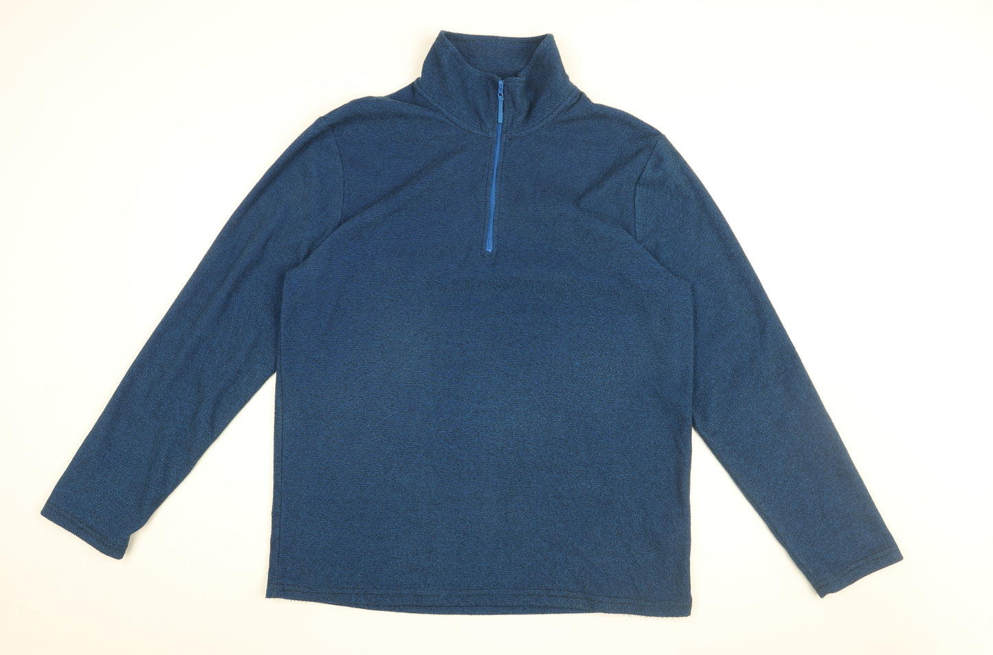 Mountain Warehouse Mens Blue Polyester Pullover Sweatshirt Size L