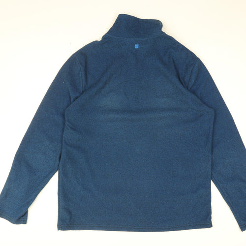 Mountain Warehouse Mens Blue Polyester Pullover Sweatshirt Size L