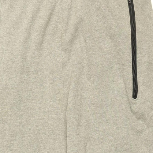 DKNY Mens Grey Cotton Jogger Trousers Size M L27 in Regular Drawstring