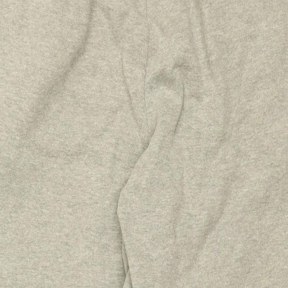 DKNY Mens Grey Cotton Jogger Trousers Size M L27 in Regular Drawstring