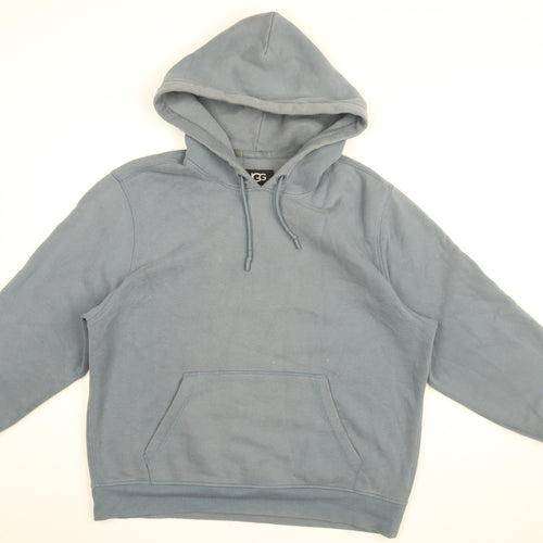 UGG Mens Blue Cotton Pullover Hoodie Size XL